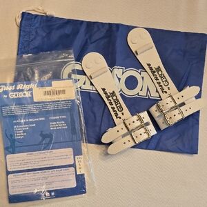 Gibson Just Right Double Buckle Gymnastics Grips - size Medium